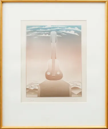 Ets En Aquatint Folon - La Musique