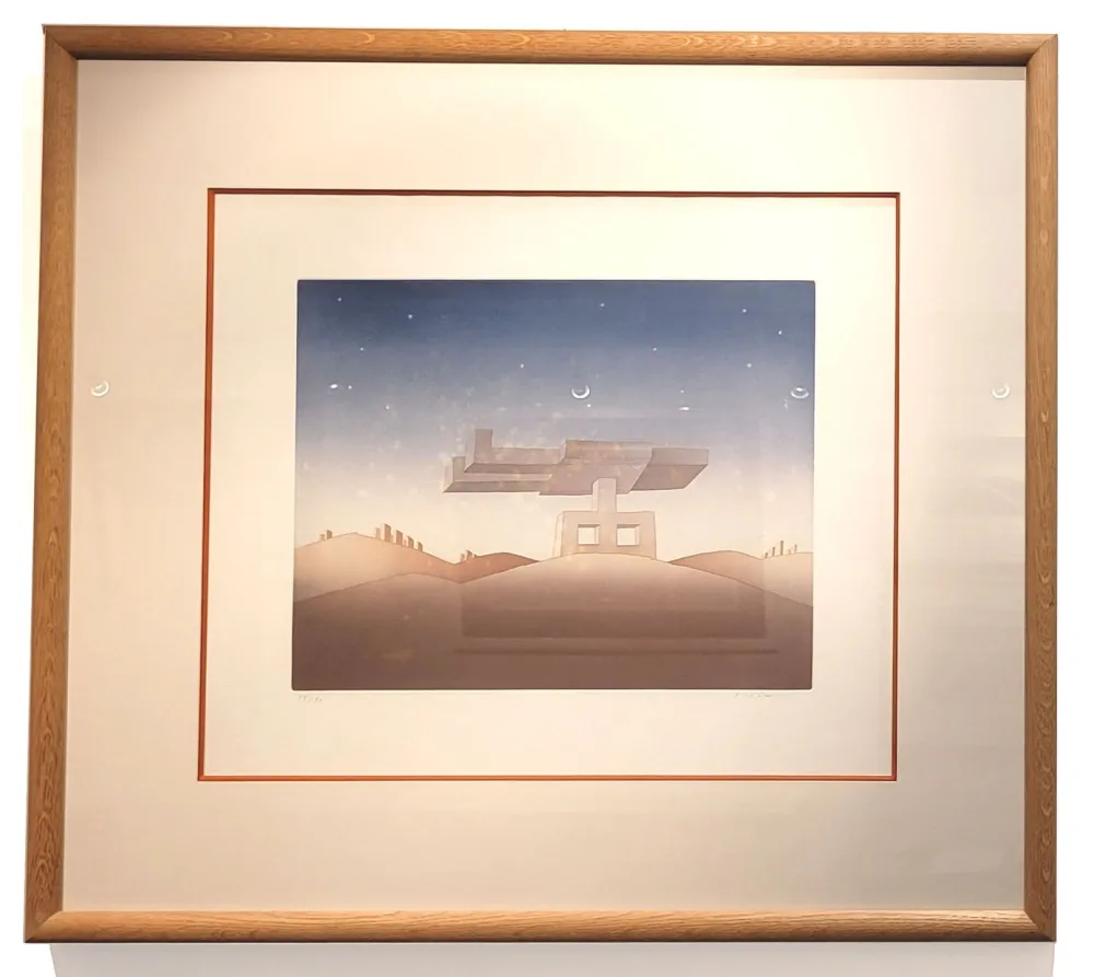 Ets En Aquatint Folon - Sans Vie