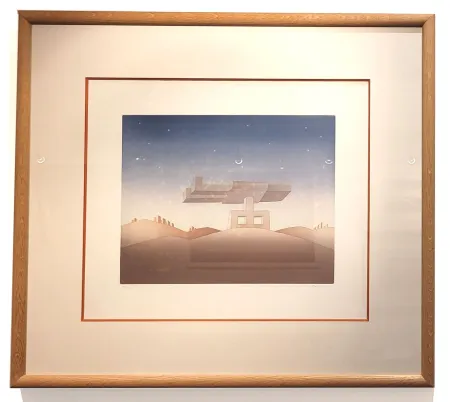 Ets En Aquatint Folon - Sans Vie