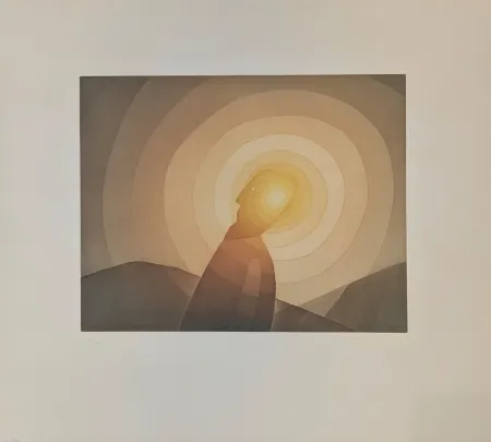 Ets En Aquatint Folon - Un Son 