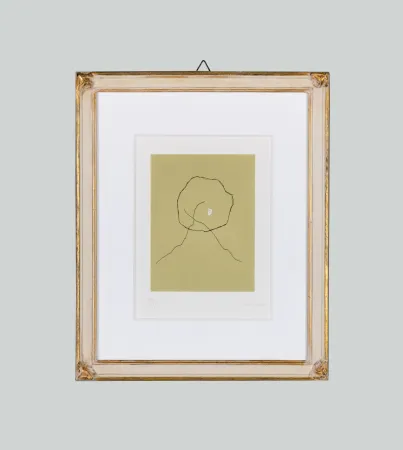 Aquatint Fontana - Concetto spaziale