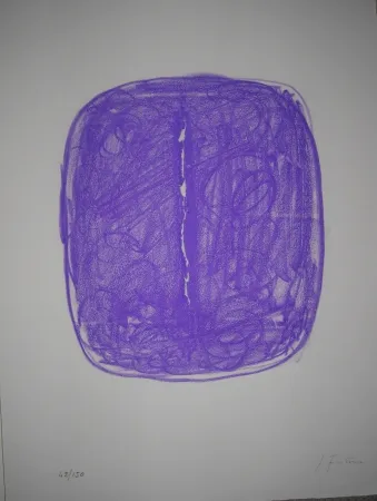 Lithografie Fontana - Corrente