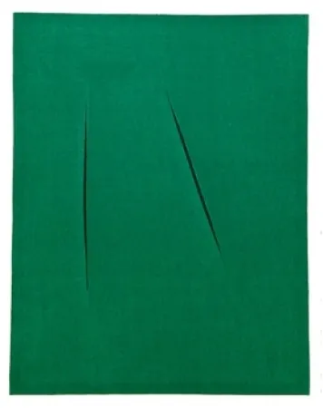 Lithografie Fontana - Spaziale Concetto