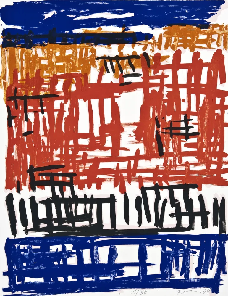 Lithografie Forg - Bords