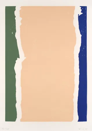 Houtsnede Forg - Untitled (from the portfolio “Für die Pinakothek der Moderne”)