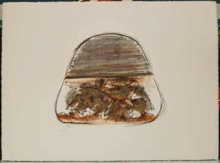 Lithografie Forgioli - Isola 1972