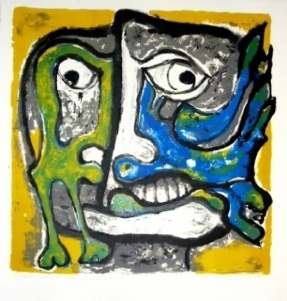 Lithografie Forner - Terragueo año 2888