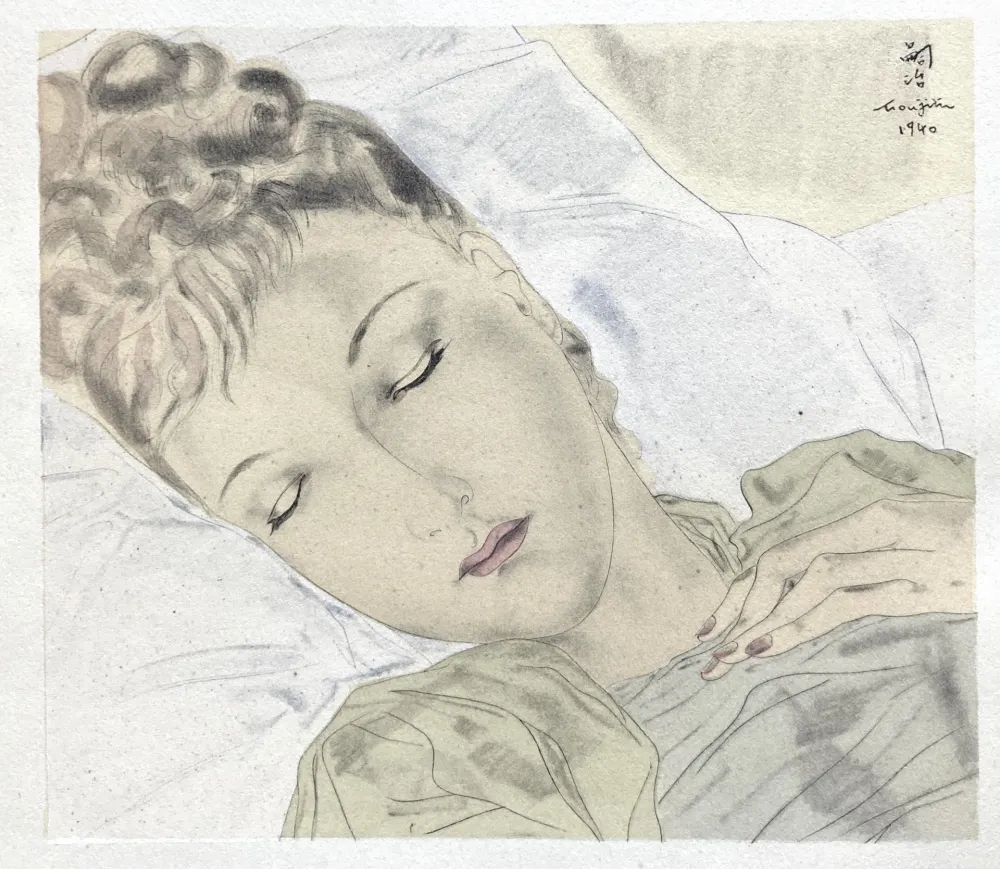 Geen Techniek Foujita - Foujita et Jean Giraudoux Combat avec L’image. 1941.