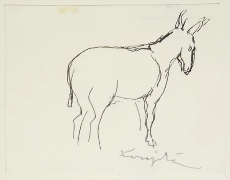 Geen Techniek Foujita - L'âne