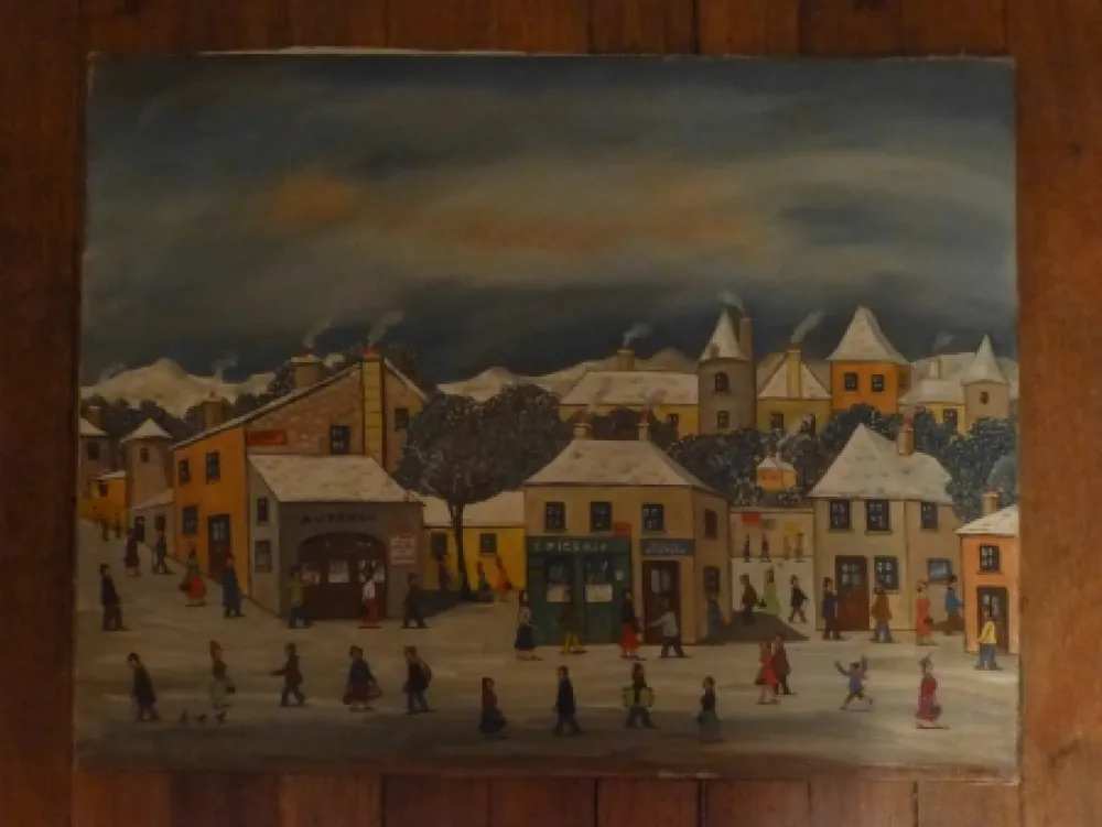 Geen Techniek Fous - Rue du Chateau , l'hiver