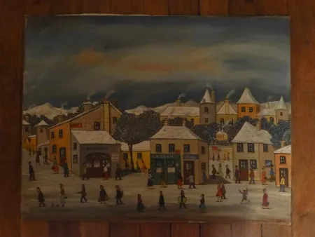 Geen Techniek Fous - Rue du Chateau , l'hiver