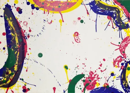 Lithografie Francis - Colors in space