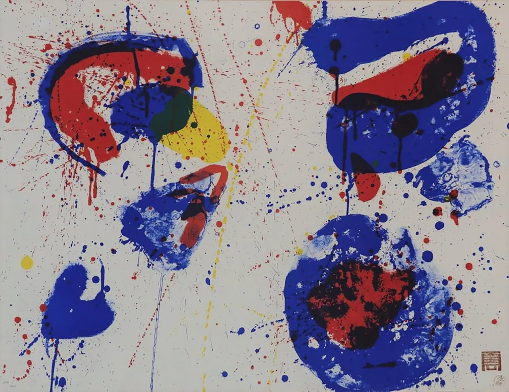 Lithografie Francis - Hurrah for the Red, White and Blue (SF-17)