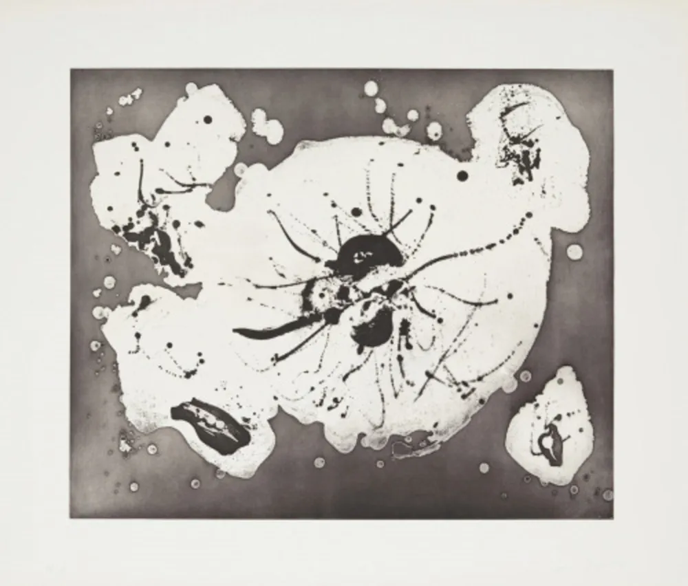 Ets En Aquatint Francis - Island Plate