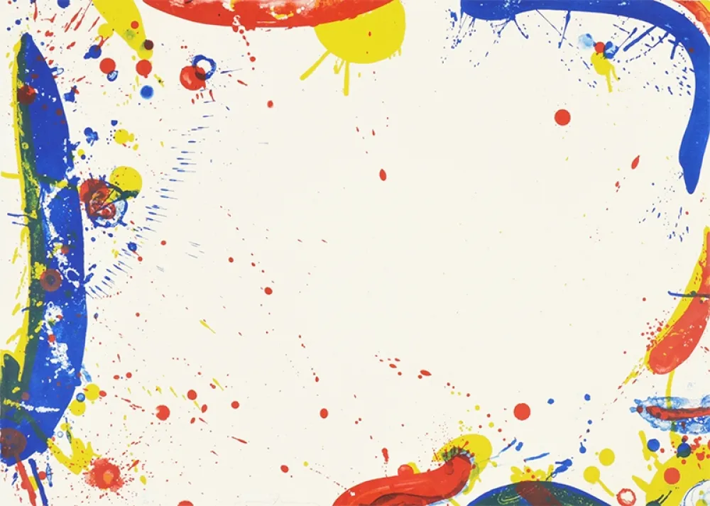 Lithografie Francis - Long Blue