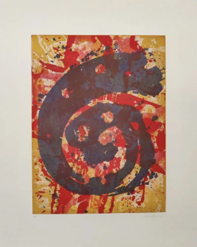 Ets En Aquatint Francis - Mehrfarbige Spirale