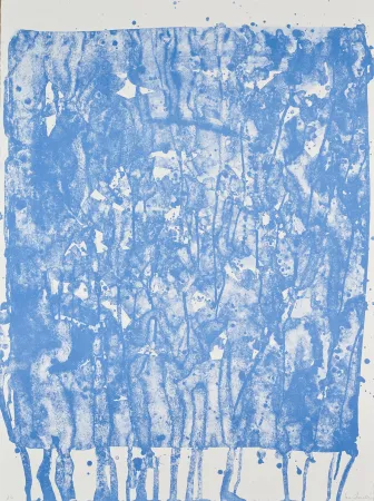 Lithografie Francis - Papierski Portfolio (blue)