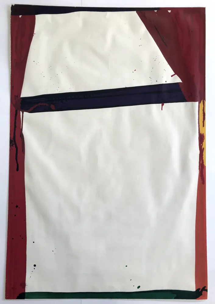 Zeefdruk Francis - Sans titre (Lembark 243)