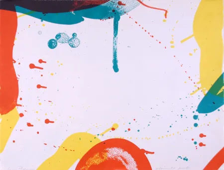 Lithografie Francis - Sans titre - Untitled (SF-61)