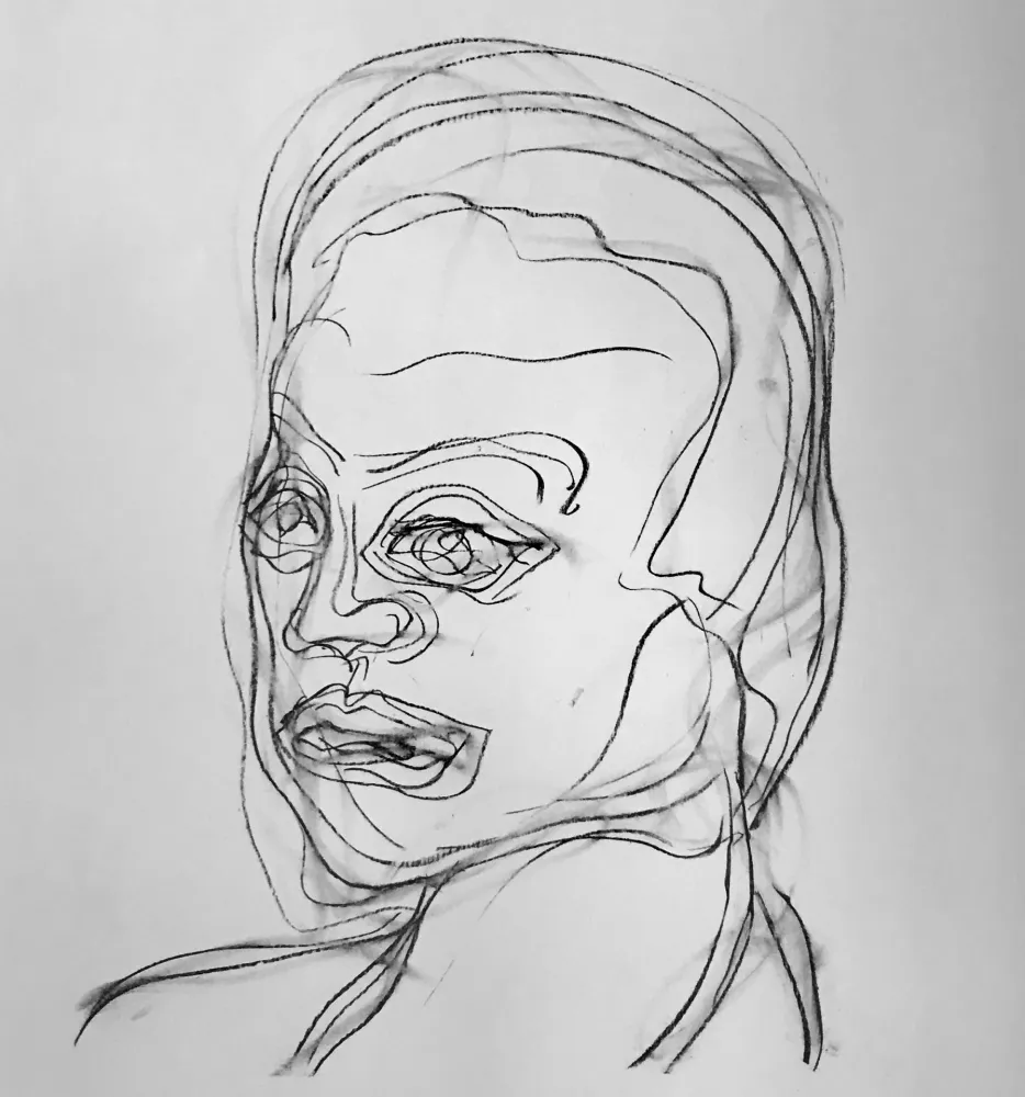 Lithografie Francis - Self Portrait