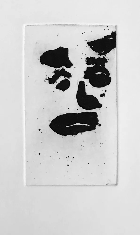 Aquatint Francis - Self Portrait