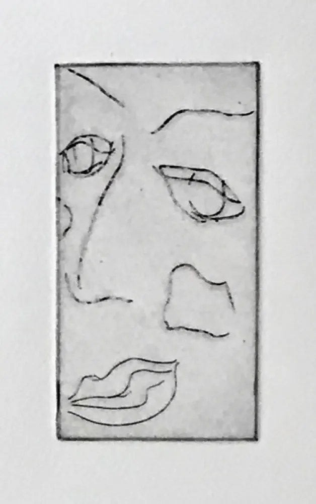 Aquatint Francis - Self Portrait