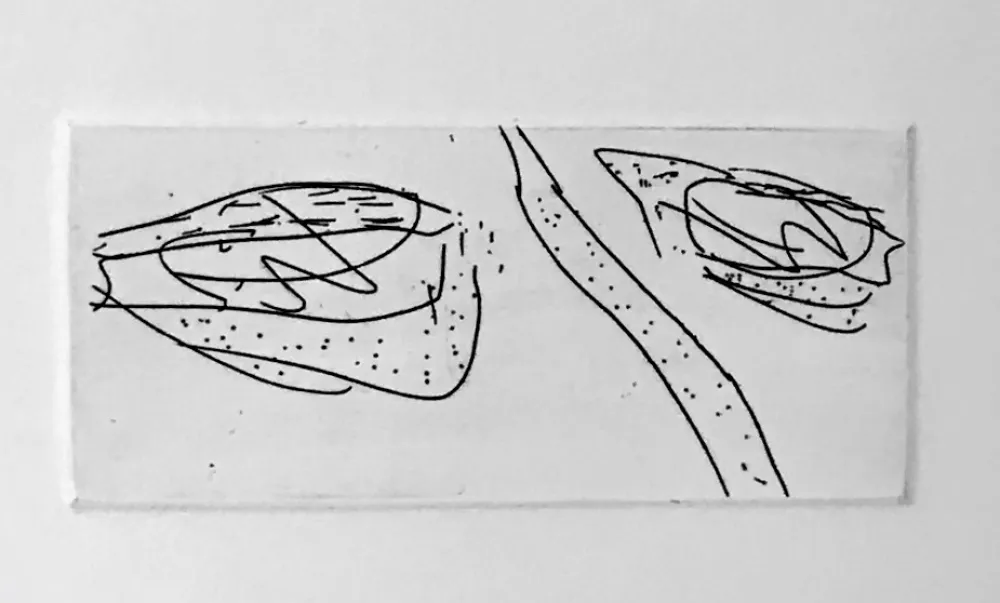 Aquatint Francis - Self Portrait