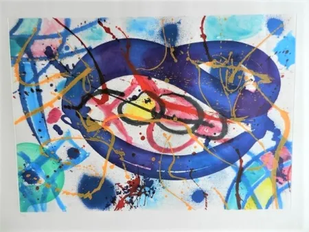 Ets En Aquatint Francis - Trietto II