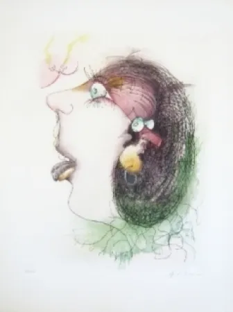 Ets En Aquatint François - Sans titre 6