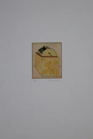 Ets En Aquatint Franke - Untitled