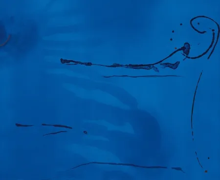 Lithografie Frankenthaler - Blue Current
