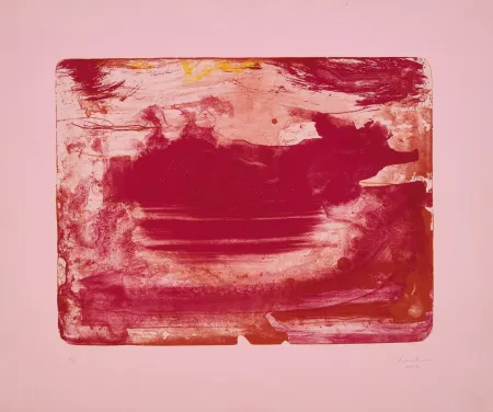 Lithografie Frankenthaler - The Red Sea