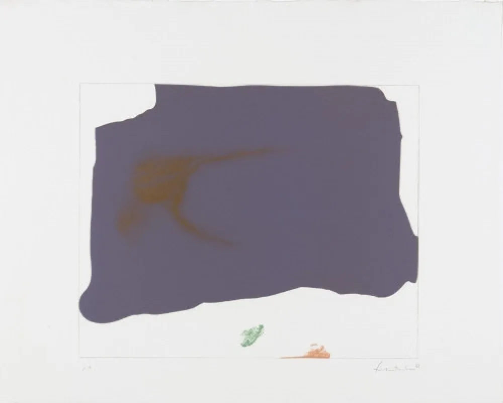 Lithografie Frankenthaler - Variation II on Mauve Corner
