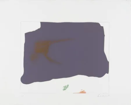 Lithografie Frankenthaler - Variation II on Mauve Corner