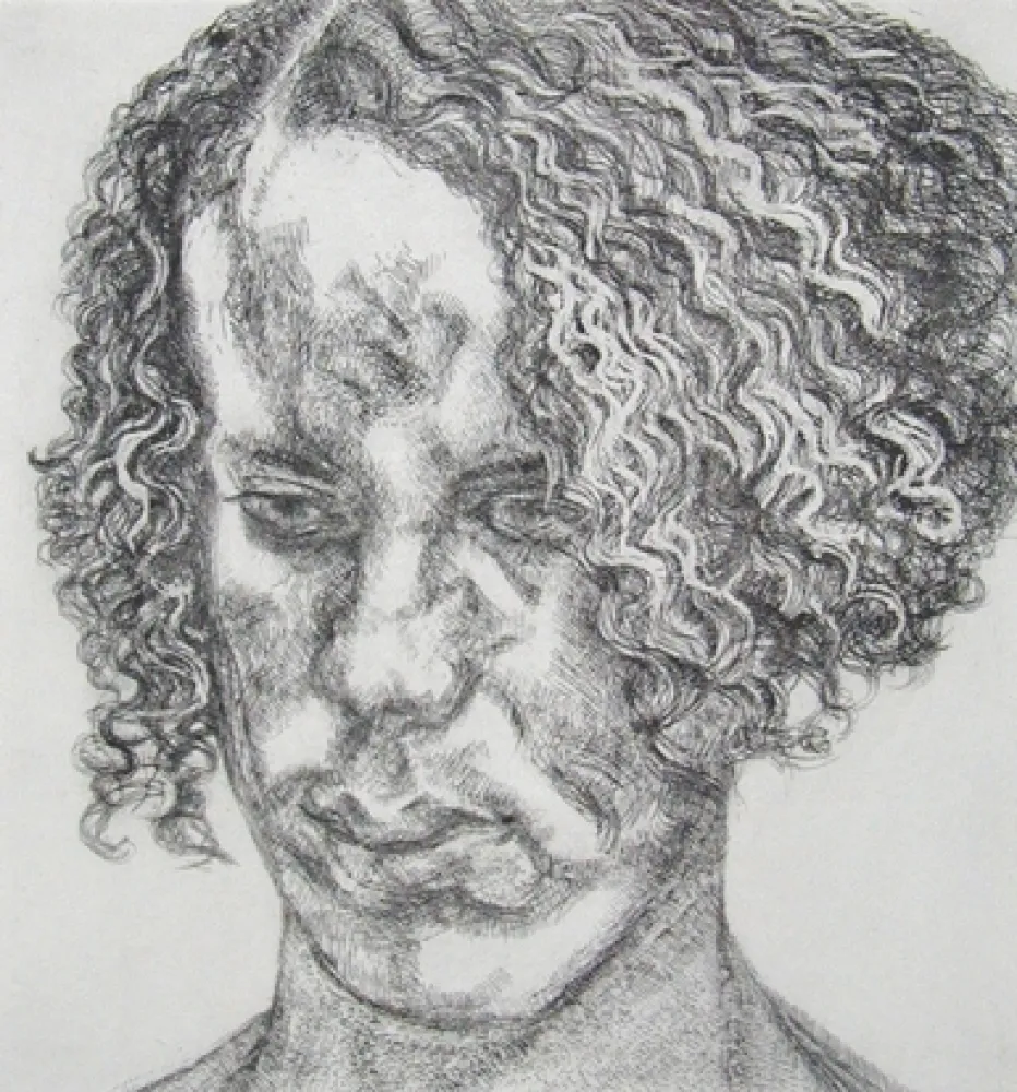 Ets Freud - Girl with fuzzy hair  