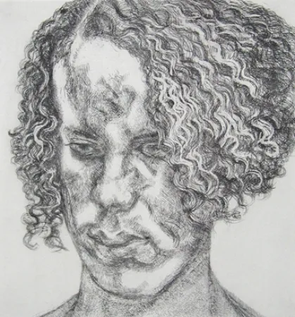 Ets Freud - Girl with fuzzy hair  