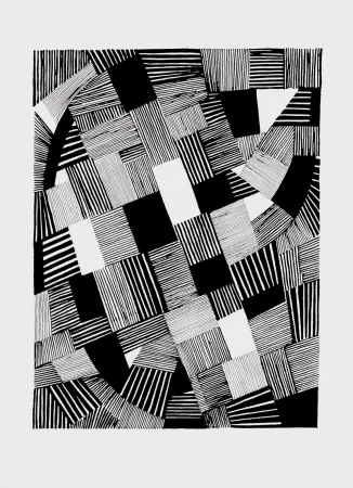 Zeefdruk Freundlich - (After) Composition #IV, 1989