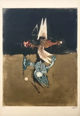 Gravure Friedlaender - Les Oiseaux 