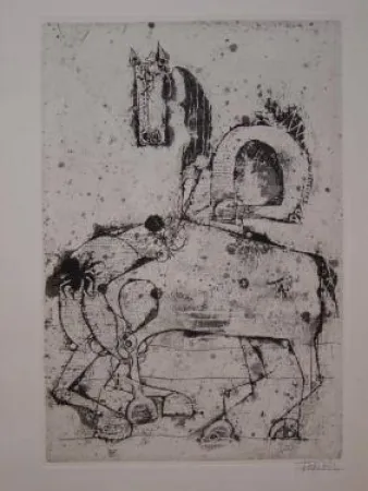 Ets En Aquatint Friedlaender - Petit Bestiaire