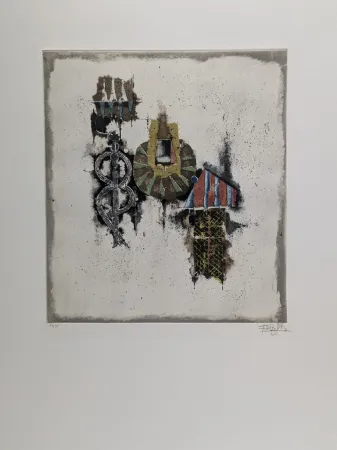 Ets En Aquatint Friedlaender - Règne végétal IV 