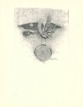 Ets En Aquatint Friedlaender - Trois oiseaux I