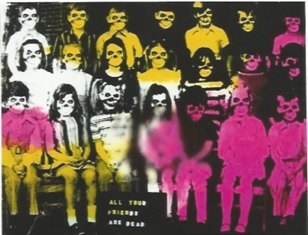 Zeefdruk Frost - All your friends are dead