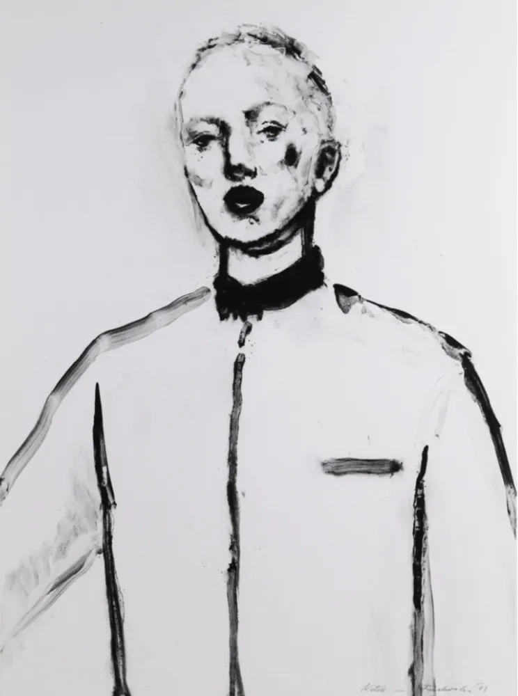 Lithografie Funakoshi - The Frozen Throat