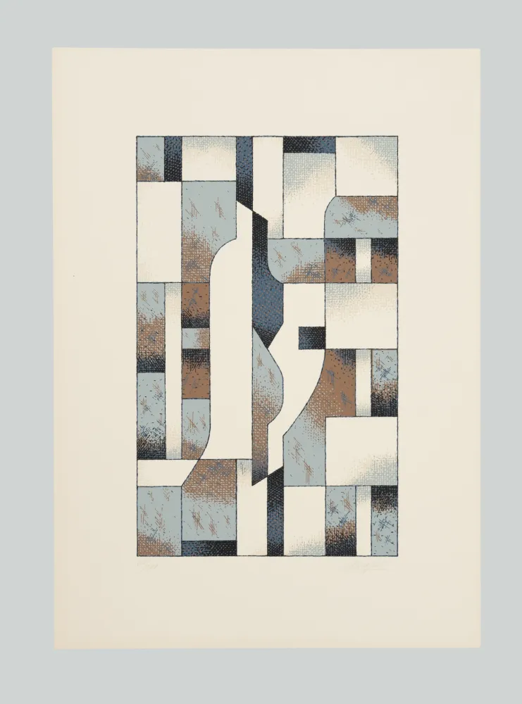 Zeefdruk Galli - Composizione (Tav. A)