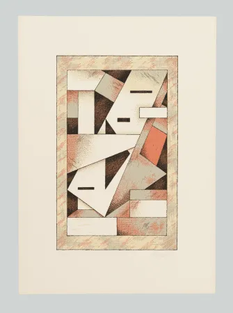 Zeefdruk Galli - Composizione (Tav. B)