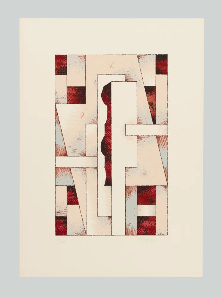 Zeefdruk Galli - Composizione (Tav. D)