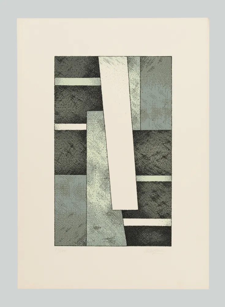 Zeefdruk Galli - Composizione (Tav. E)