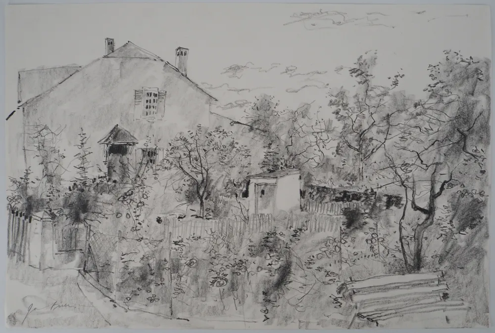 Geen Techniek Gantner - Le jardin en fleur au printemps