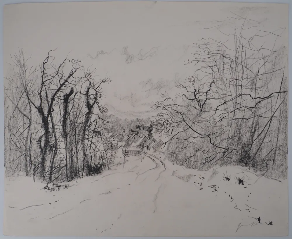 Geen Techniek Gantner - Paysage enneigé des Vosges, c