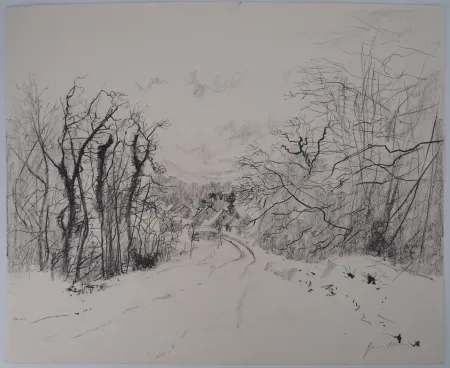 Geen Techniek Gantner - Paysage enneigé des Vosges, c